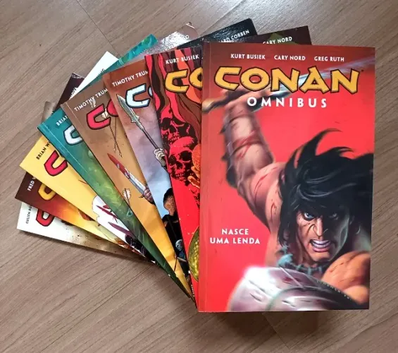 Coleção Conan Omnibus Completo Editora Mythos