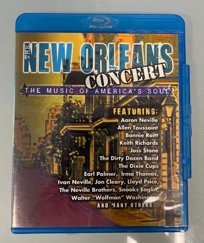 Blu-ray New Orleans Concert: The Music of America's Soul (Importado / Como Novo)