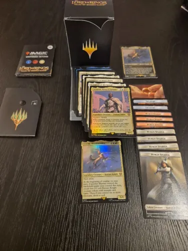 Deck Commander Magic the Gathering - Cavaleiros de Rohan (URW) - O Senhor dos Anéis LOTR
