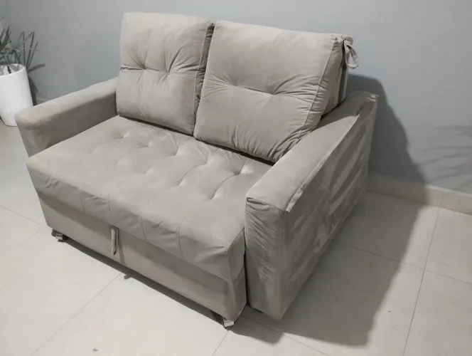 Sofá cama entrego no local ler anúncio