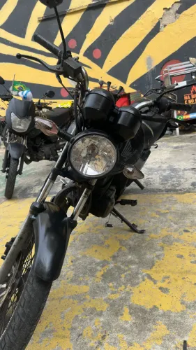 Honda fan em dias partida elétrica 