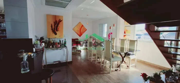 Cobertura 125m² com 2 suítes  | Churrasqueira  | 2 vagas  | Próx. Kennedy e comércios