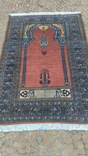 Tapete Persa Lahore oração 1,20 x 1,80