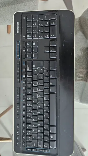 Teclado Microsoft preto