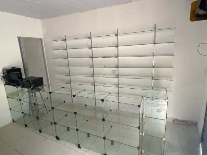 Balcão de vidro