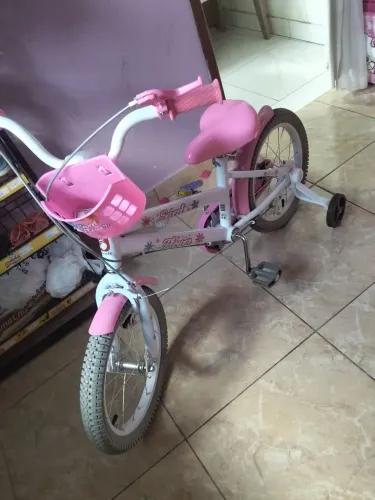 Bicicleta 2 meses de uso Marca Bandeirante Motivo da venda: minha filha não soube andar .
