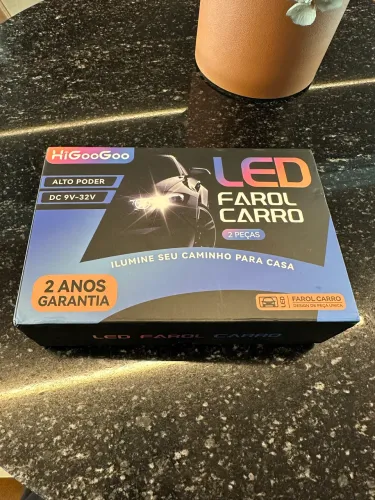 Lâmpada led 40.000 Lumens H8/H9/H11