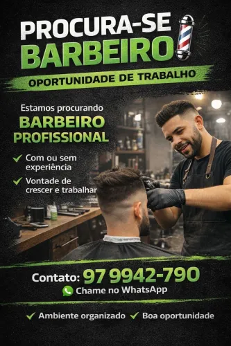 Contratar -se barbeiro 