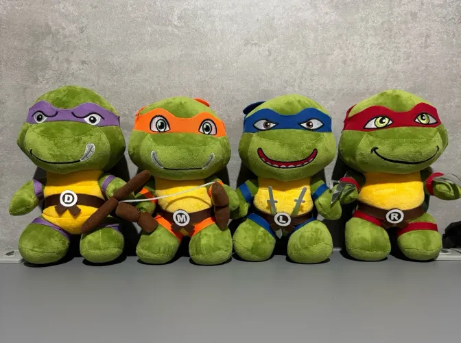Tartarugas ninja pelucia