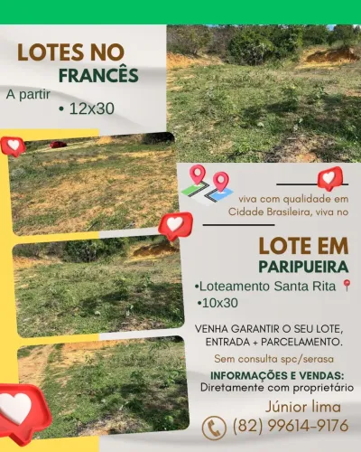 Terrenos no Francês