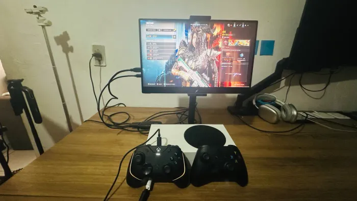 Xbox séries s para streaming aceito troca em asus tuf rtx 5050 ou Xbox rog ally x.