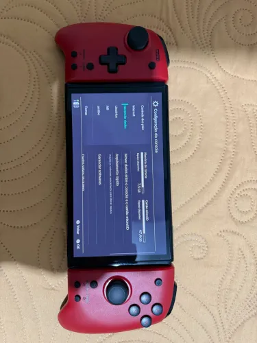 Nintendo Switch OLED com todos os acessórios e vários jogos