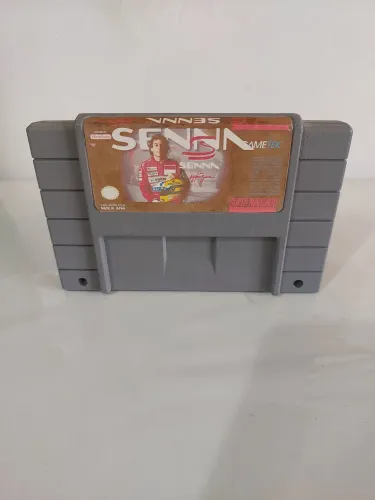 Ayrton Senna jogo super nintendo