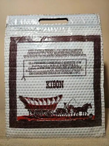 Sacola Térmica Vintage Kibon - Anos 90