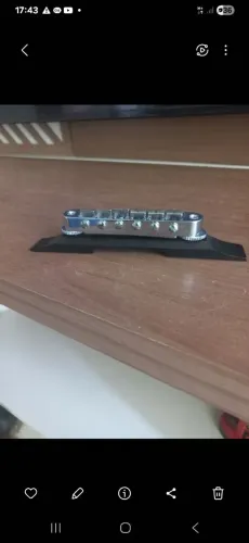 Cavalete para guitarra semi acustica 