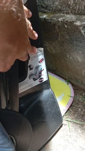 Cadeira de bebê para carro marca Burigotto Matrix 