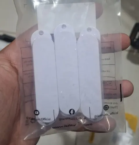 Kit capinhas branca estilo EMG para captador singlecoil