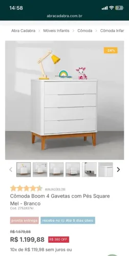 Vendo cômoda abracadabra