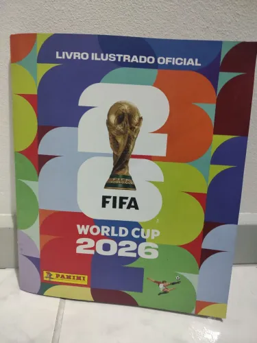 Álbum Copa do Mundo 2026 - 795 figurinhas coladas (80% completo)