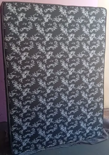 Cama box de casal nova camurça 550 reais