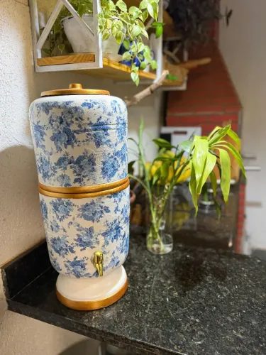 Filtro de água artesanal  - peça exclusiva e única. 