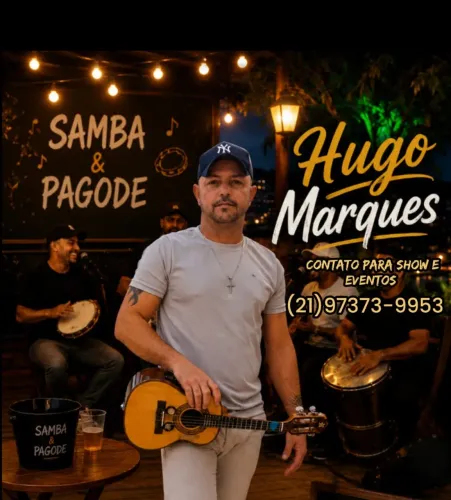 Grupo de samba e pagode cantor Hugo Marques