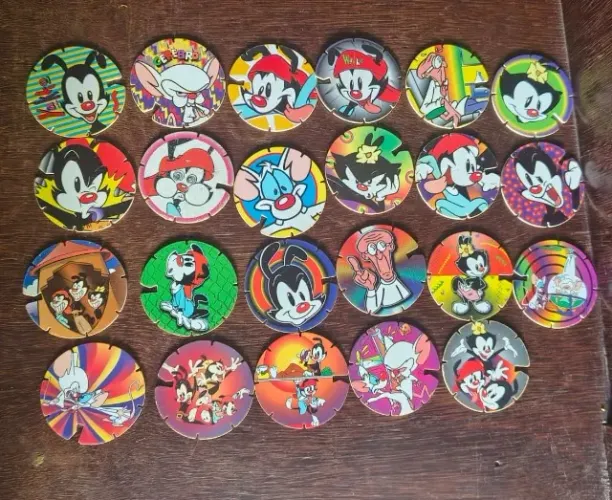 Lote 23 Tazos Animaniacs