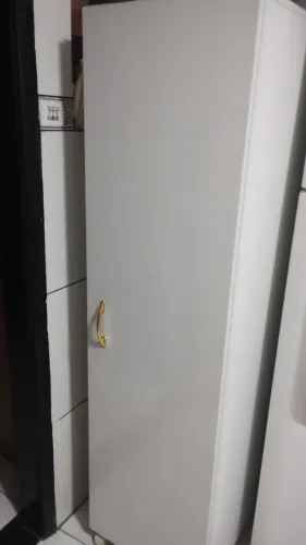 Armário multiuso organizador 1 porta - ideal para lavanderia ou cozinha