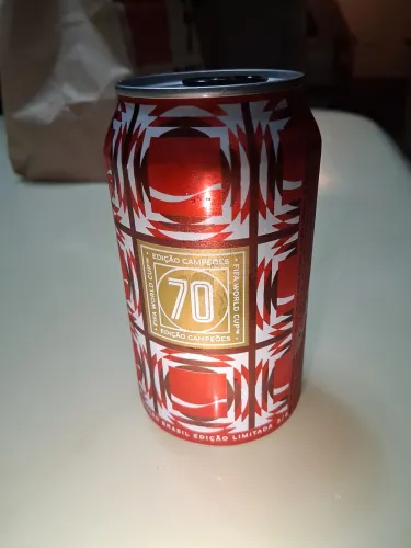 Lata de coca cola coleção brasileira edição limitada 3/6
