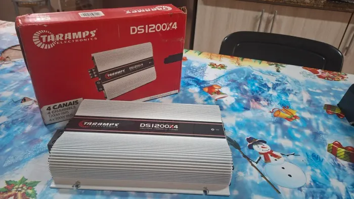 Amplificador Multicanal Taramps DS 1200x4 - 300W RMS