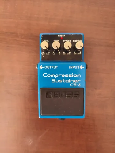 Pedal Compressor Boss CS-3 | Original e Usado