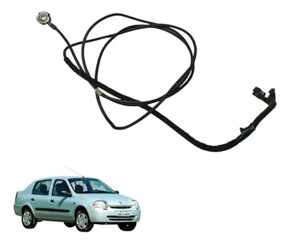 Chicote Da Antena Clio 2001 2002 2003 2004 Original (usado)