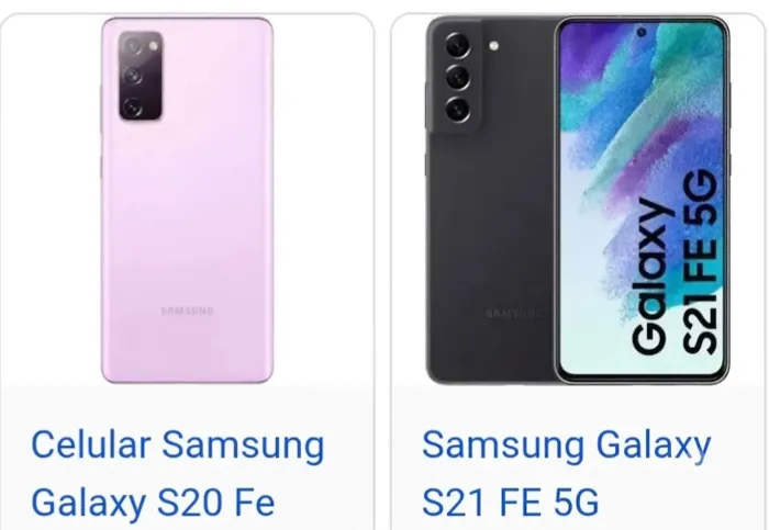 DOIS APARELHO SAMSUNG S20 FE E S21 FE ACEITO PROPOSTA