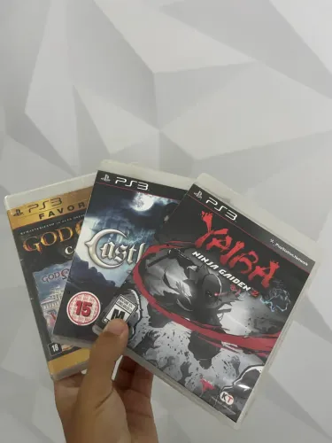 3 JOGOS RAROS DE PS3 + controle de ps3
