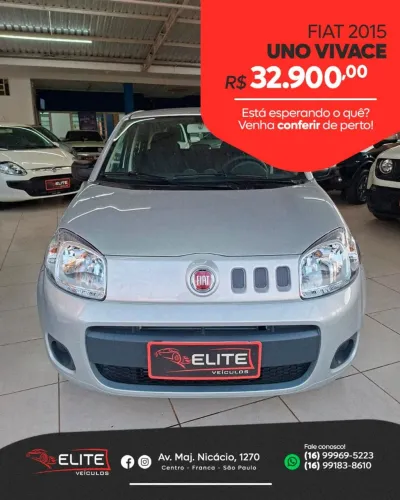 Fiat Uno Vivace/rua 1.0 EVO Fire Flex 8V 5P 2015