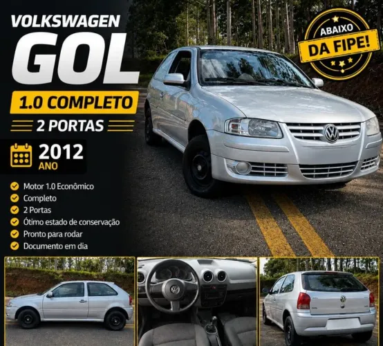 Volkswagen Gol Geração IV Ecomotion 1.0 8V MI Total Flex Mec. 2P 2012