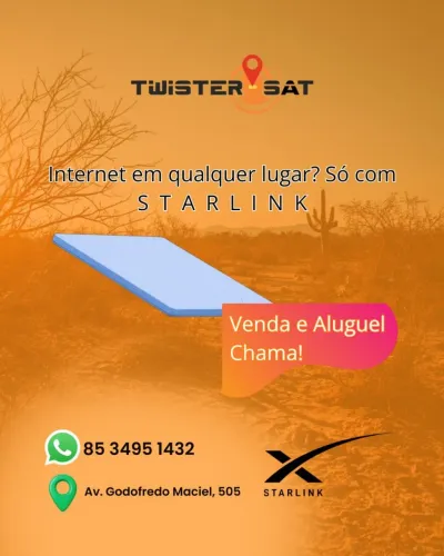 Venda e Aluguel de antenas Starlink