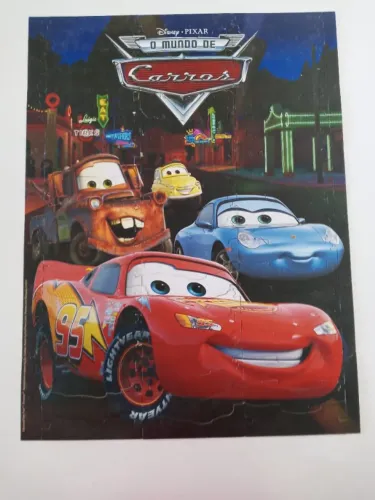 Quebra-Cabeça Grandão Carros
