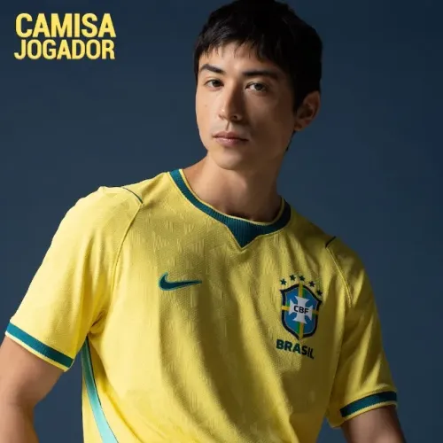 Camisa da Seleção Brasileira 2026 Nova Promoção versão JOGADOR
