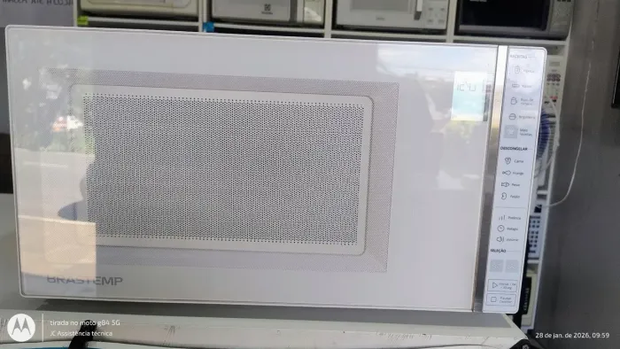 Microondas Brastemp 32 Litros 220 volts com Garantia total de 3 meses 
