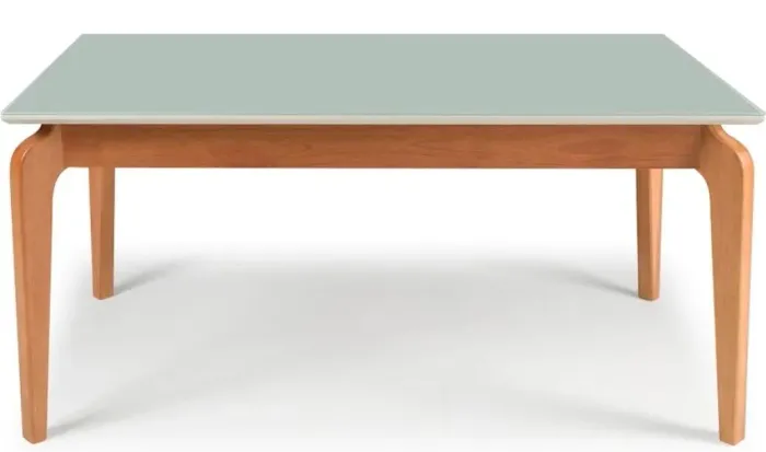 Mesa 8 lugares Tampo em Vidro Nobre