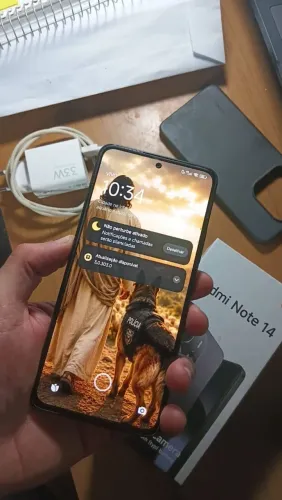 Redmi note 14 em excelente estado