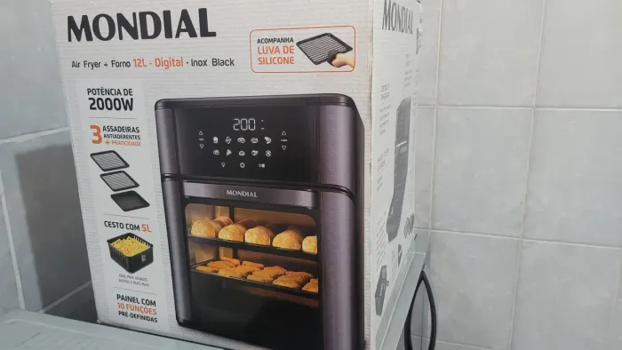 Air fryer 12 litros mondial nova