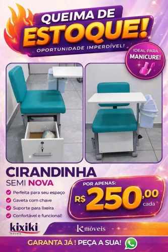 Cirantinha pouco tempo de uso Marca kixiki... 