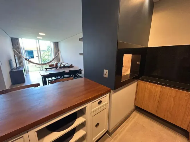 Raridade no Livin' Atlântida: Apartamento Garden (Terraço) Mobiliado e com Churrasqueira
