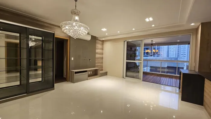 CHAMPS ÉLYSÉES - Apartamento para locação , 3 suítes, 2 Vagas, 130m² por R$ 7.500,00 - Gle