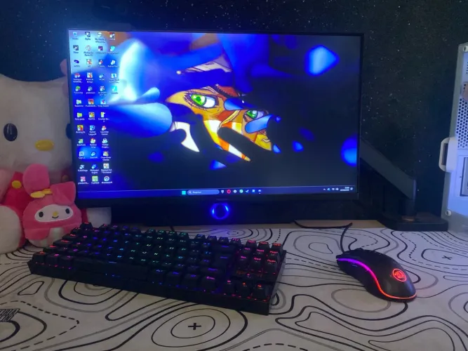Kit Gamer Redragon (Teclado Mecânico Kumara RGB + Mouse Cobra)