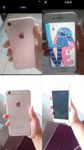 Vendo 2 iPhones sendo 1 o 6 Plus e o outro o 7 (O 7 está com problema no microfone)