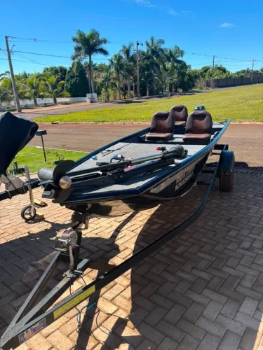 Vendo Barco World Náutica Rocket Com Motor Yamaha 30hp + Motor Elétrico + Carreta Odne