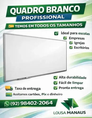 Lousa escolar I todos os Tamanhos